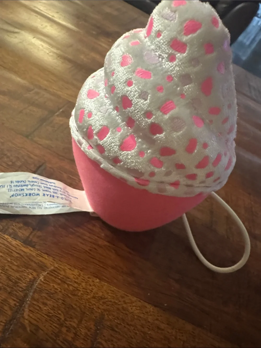 Barbie Pink and White Plush Ice Cream for Build a Bear stuffed characters